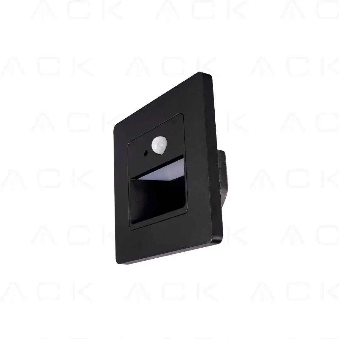 ACK Sensörlü Merdiven Armatürü Siyah Kasa 3000K AH07-00401 en uygun fiyatlı satıcı