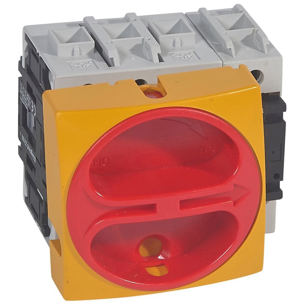 Legrand  Reverso pano kapağına montaj, emniyet şalteri 4P (nötr solda) 100A LEG-022117