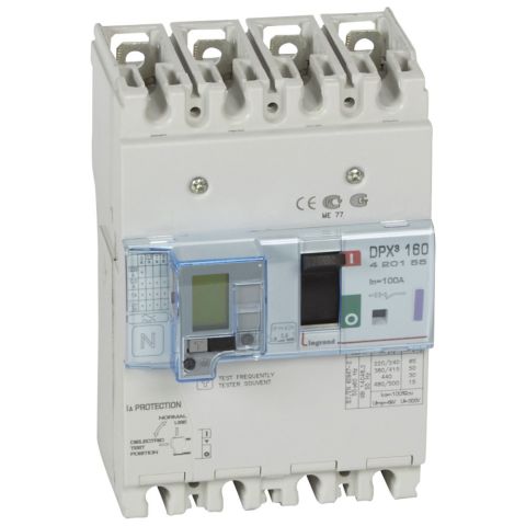 Legrand  DPX³160 TM&KAK 4P 100A 50kA LEG-420155