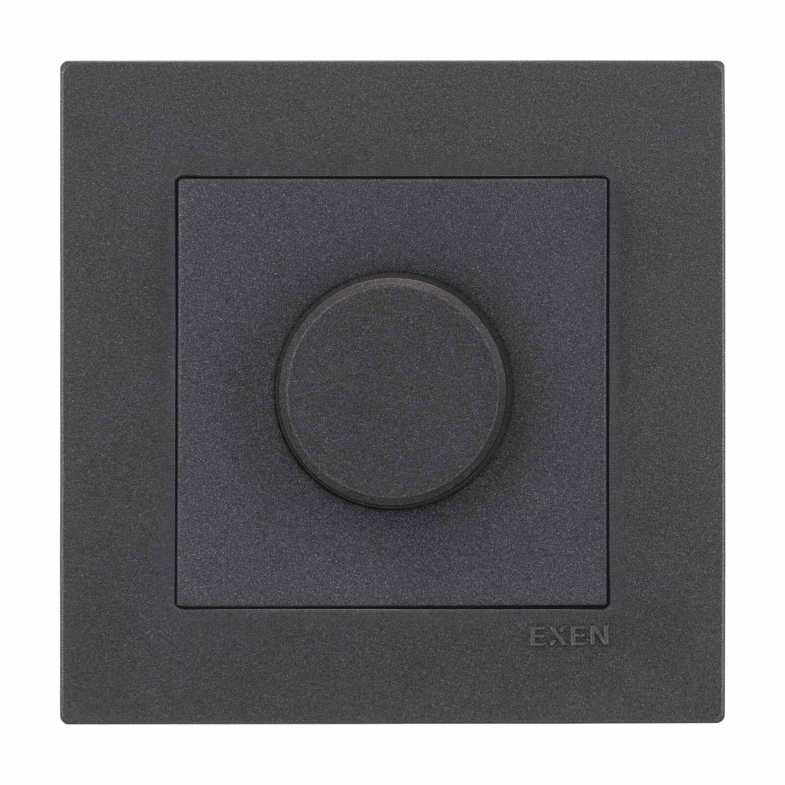 Exen Karell Antrasit Dimmer 800W Komple Takim