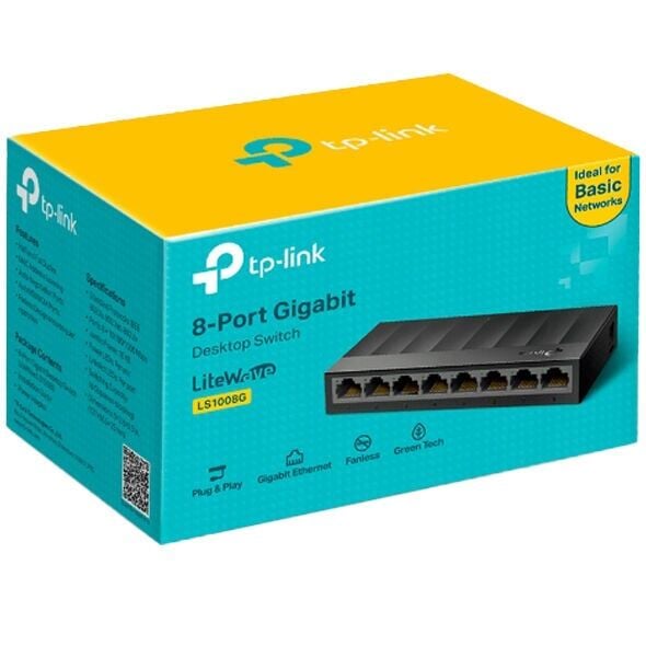 TP-Link 10/100/1000 8 Port Gigabit Ethernet Switch