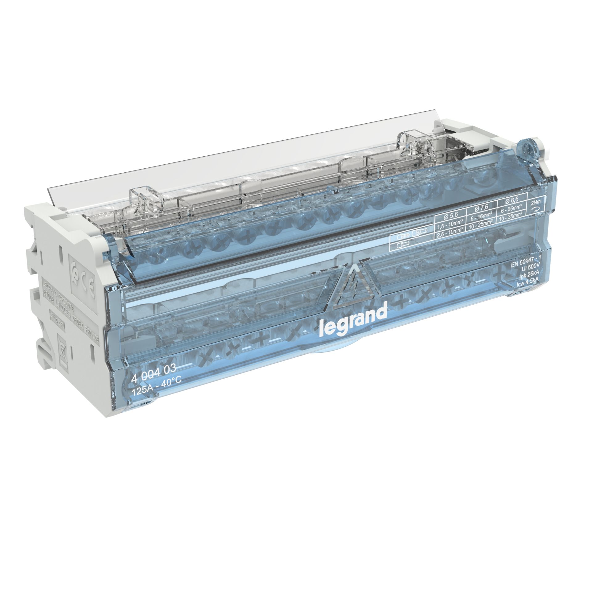 Legrand  Modüler Dağıtım Blok 2P 125A 8M LEG-400403