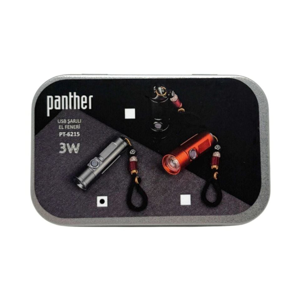 Panther Pt-6215 Usb Sarjli El Feneri