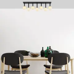 Aydinlatmadunyam Plafonyer BlackCream Even-11760
