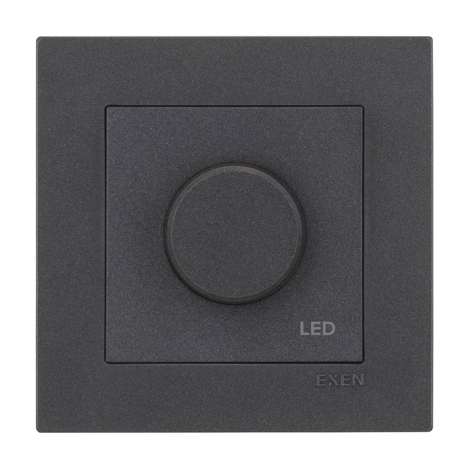 Exen Karell Antrasit Led Dimmer 200W (Rd Dimmer) Komple Takim