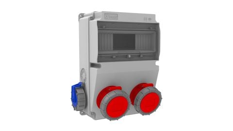 Bemis  5/16A. 380V. IP67 2 Ad. Ön 1/16A. 220V. IP68 2 Ad. Yan  IP66 BH2-6214-2020