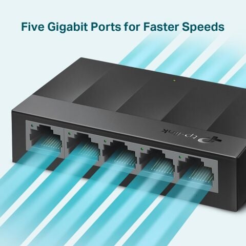 LS-1005G Tp Link 10/100/1000 5 Port Gigabit Ethernet Switch