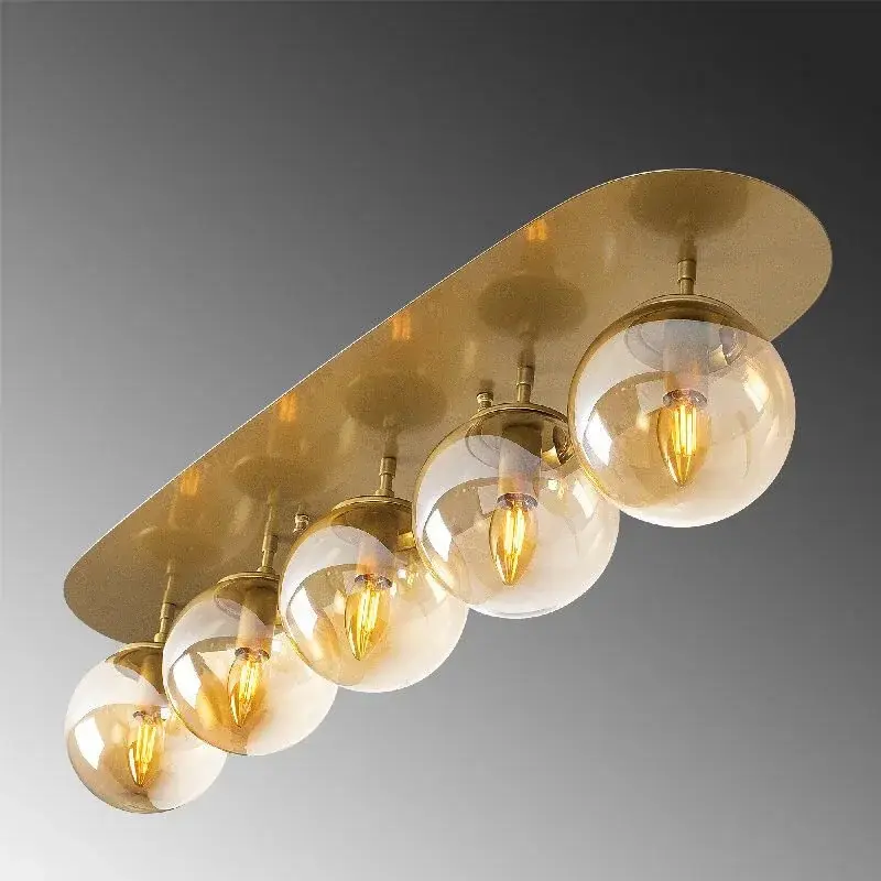 Aydinlatmadunyam Plafonyer Gold Well-11725