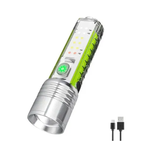 Multifunctional Zoom Flashlight