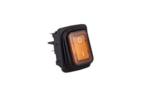 Emas Anahtar 30X22 Mm Ip65 Siy.Göv.2No Ter.Sar.0-1 Işkl - A54B1S11