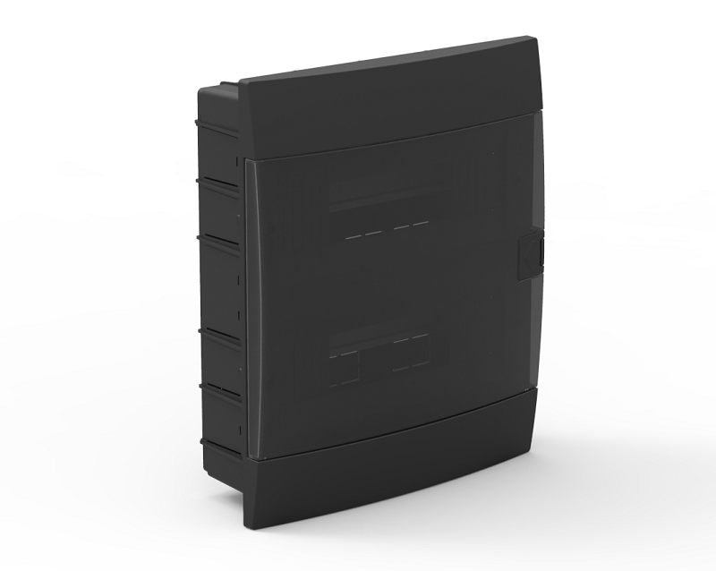 Horoz 24 Lü Sigorta Kutusu Sıva Altı 600 001 241 Siyah Kasa