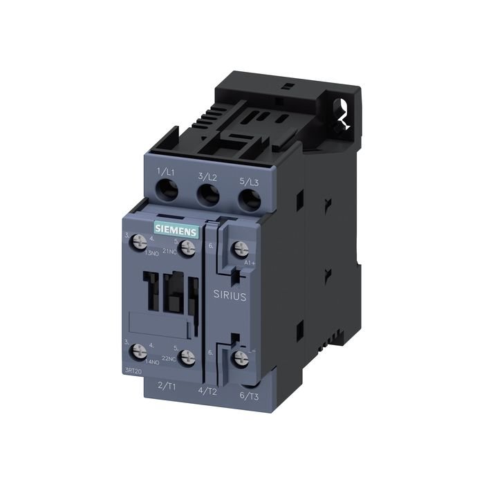 Siemens  Üç Fazli  Sirius Kontaktör  Dc 24V Bobinli  18,5 Kw  1No+1Nc -3RT2028-1BB40