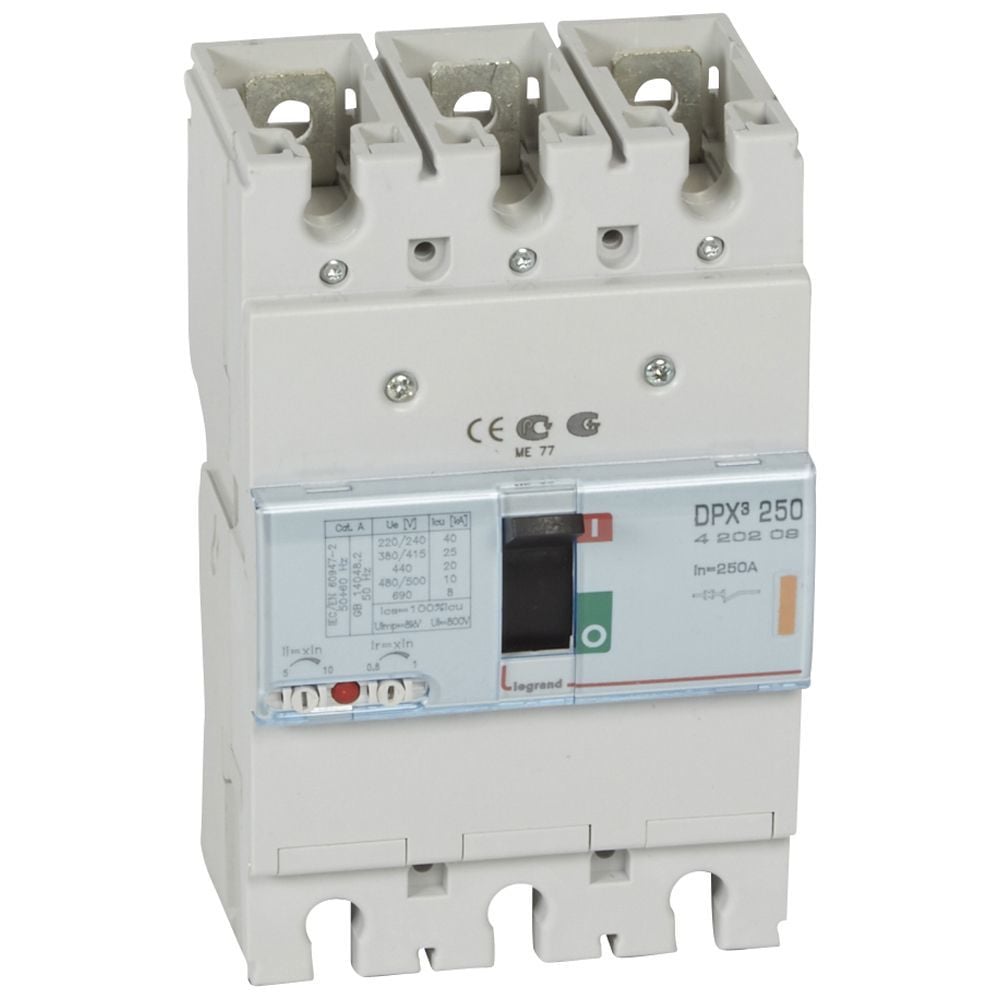 Legrand  DPX³250 TM 3P 250A 25kA LEG-420209