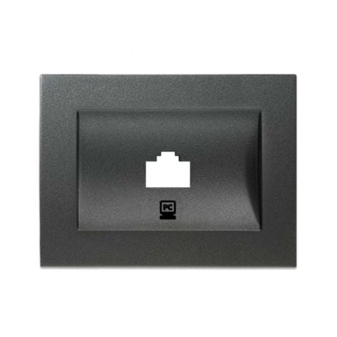 Panasonic Thea Blu Füme Tekli Data Düğme   Kapak -  (Mekanizma Hariç)