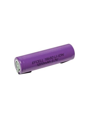 Efcell 18650 3.7 Volt 1200 Mah Lithium Lion Pil60