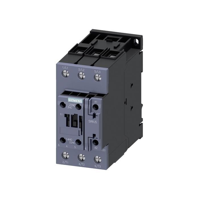 Siemens  Üç Fazli  Sirius Kontaktör  Ac 230V Bobinli  22 Kw  1No+1Nc -3RT2036-1AP00