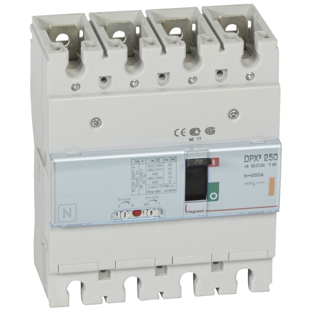 Legrand  DPX³250 TM 4P 250A 25kA LEG-420219