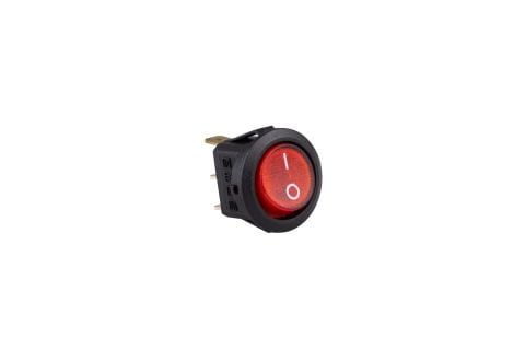 Emas Anahtar Çap 20Mm Siyah Göv.1No Ter.Kır.0-1 Işıklı - A71B1K11
