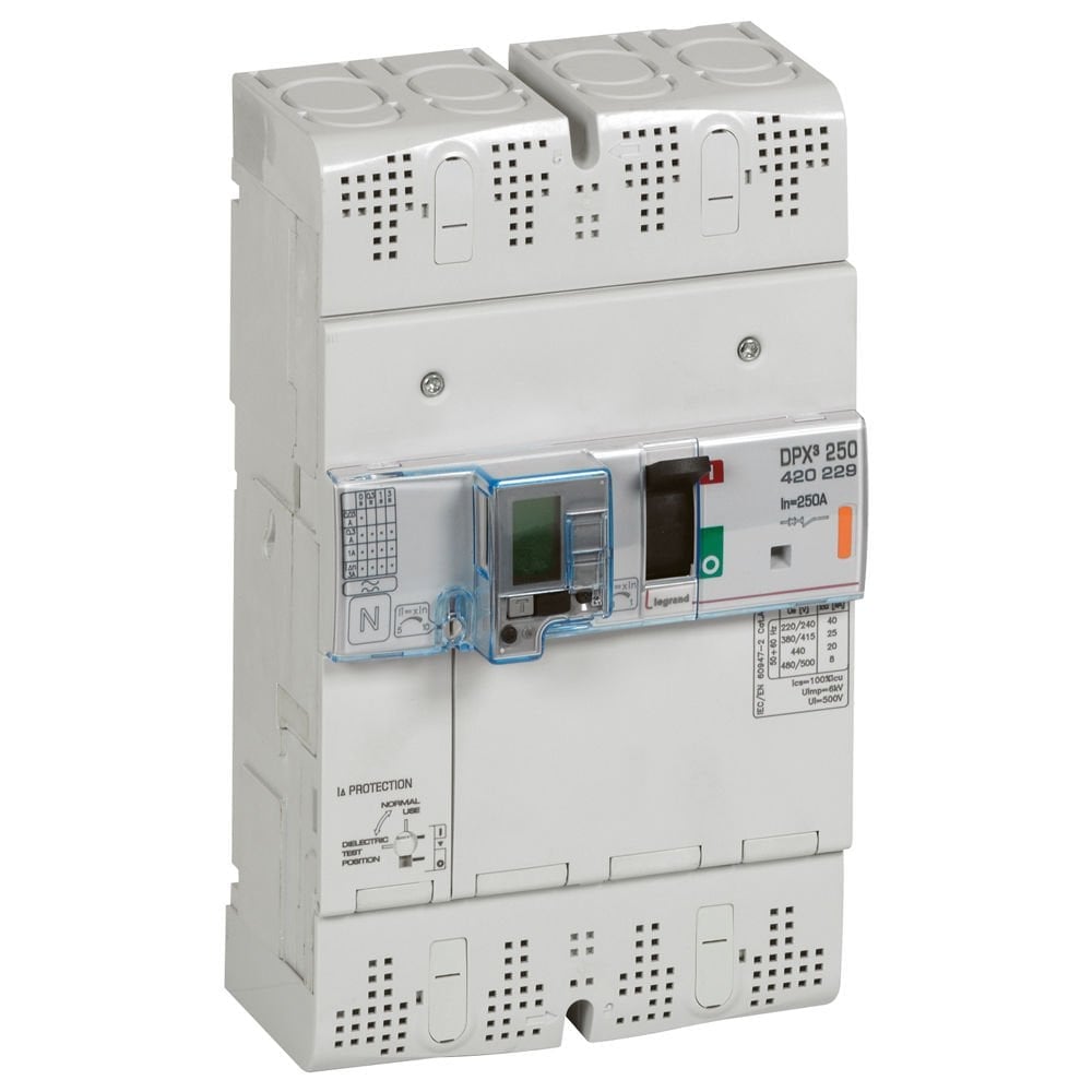 Legrand  DPX³250 TM&KAK 4P 250A 25kA LEG-420229