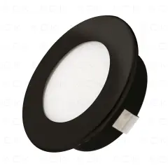 ACK 2,5W Sıyah 3000K Sıva Altı Led Spotlıght AH07-01231