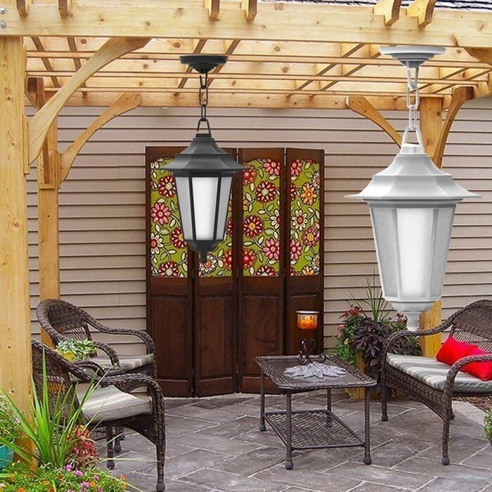 Horoz Begonya-3 Tavan Tipi Bahçe Aydınlatma Armatürü Siyah