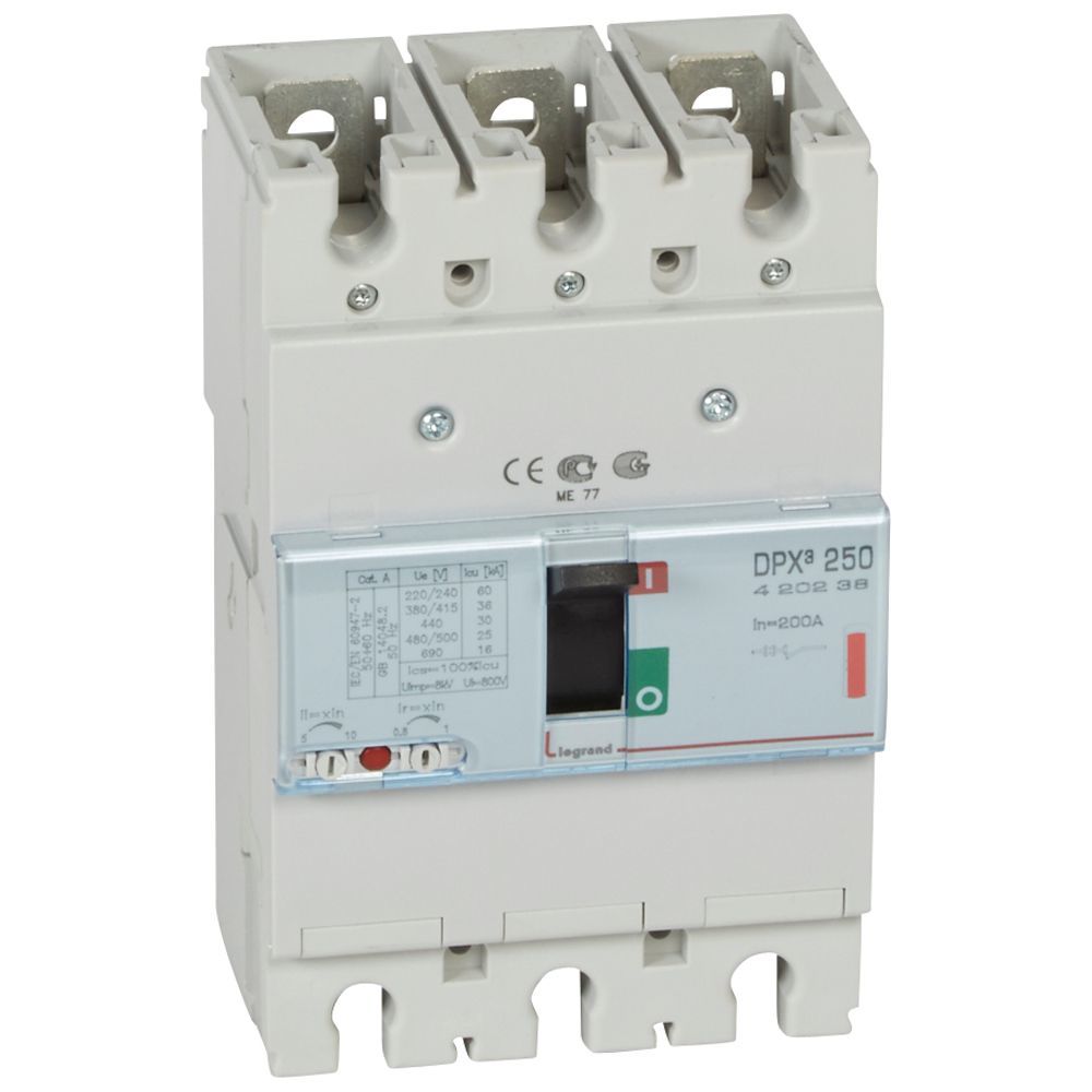 Legrand  DPX³250 TM 3P 200A 36kA LEG-420238