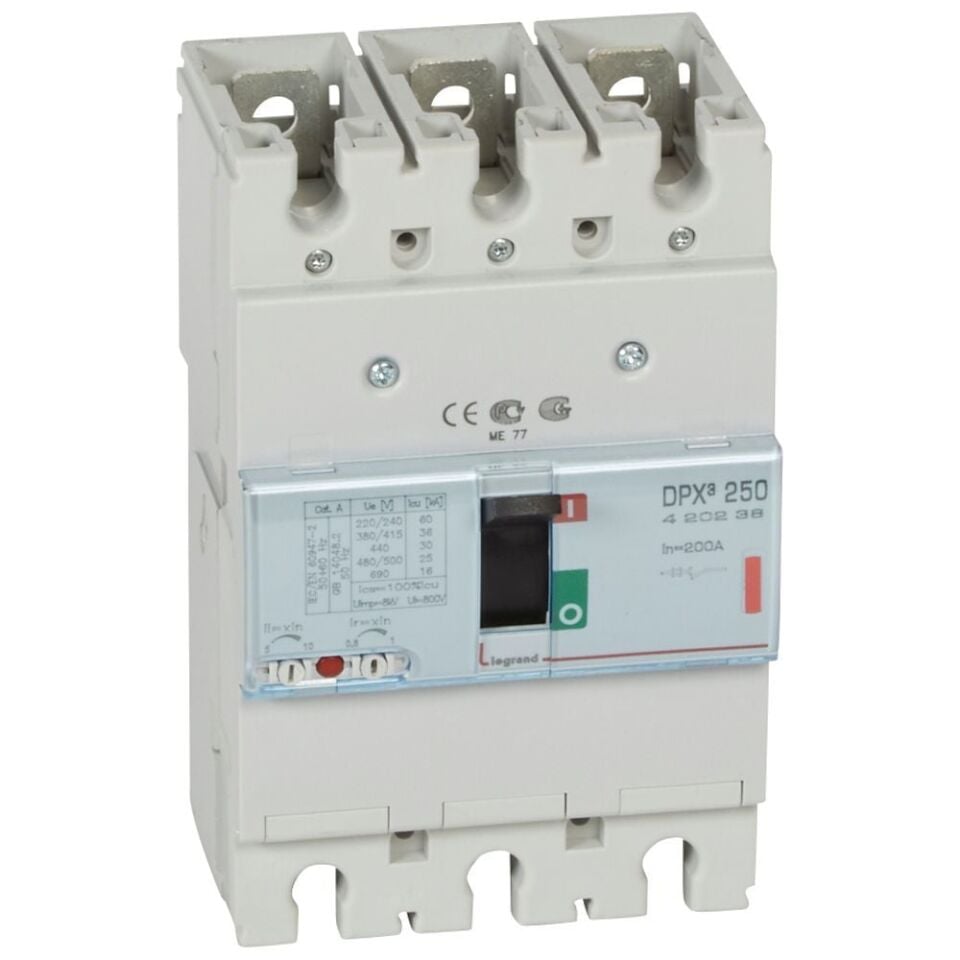 Legrand  DPX³250 TM 3P 200A 36kA LEG-420238