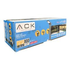 ACK Solar Led Bahçe Armatürü Kazikli 5V/4W 6500K AG60-40831