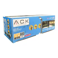 ACK Solar Led Bahçe Armatürü Kazikli 5V/4W 6500K AG60-40831