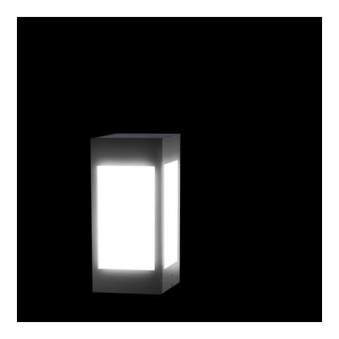 Forlife - 10W Solar Fonksiyonel Bahçe Armatürü Beyaz Işık - FL-3231B