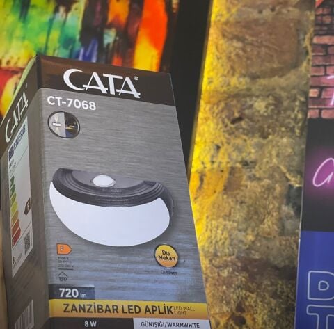 CATA CT 7068 8W Zanzibar Led Aplik 3200K Gün Işığı