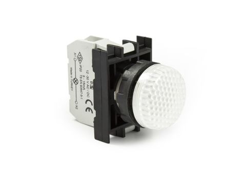 Emas B Led'Li Sinyal Lambası Beyaz 12-30V Ac/Dc - B050XB