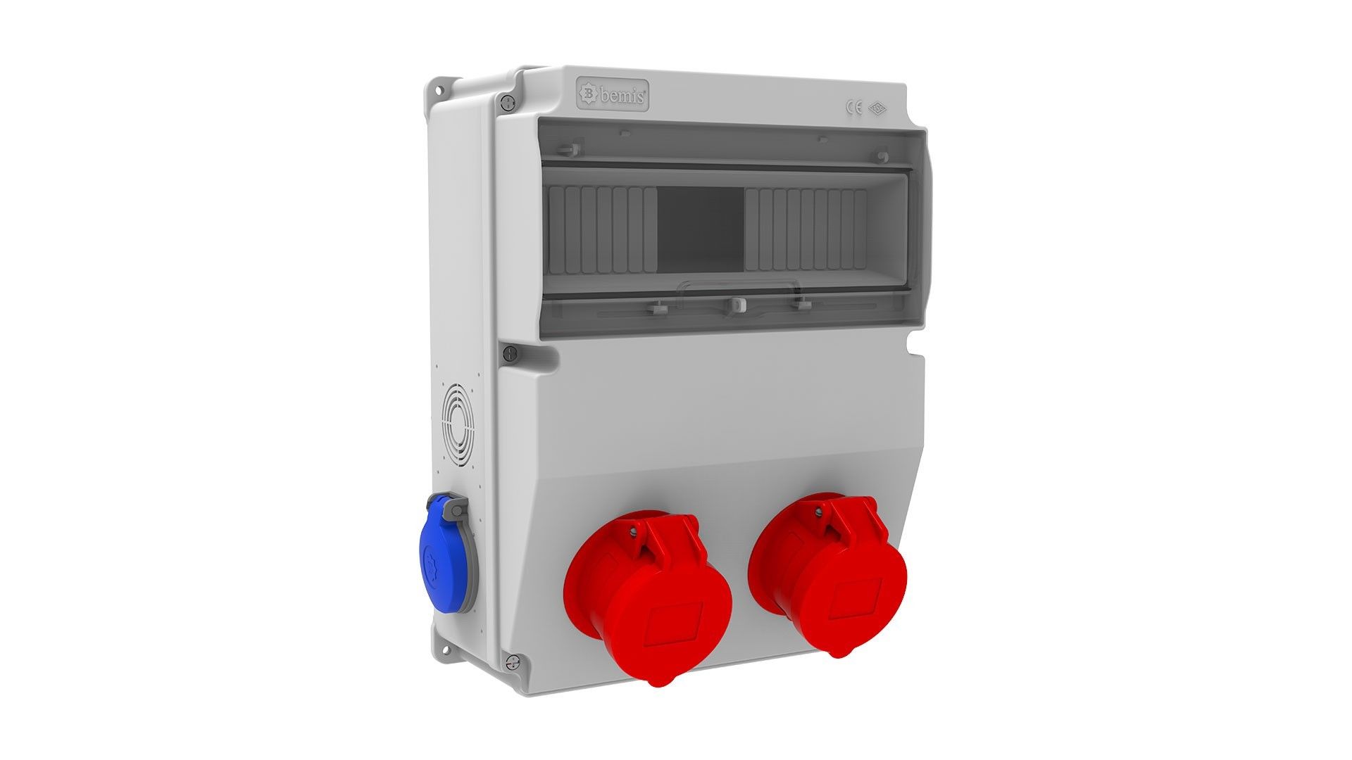 Bemis  Ön 2 Ad. 5/16A. 380V. Yan 2Ad. 1/16A. 220V. IP44 BD6-2218-2020