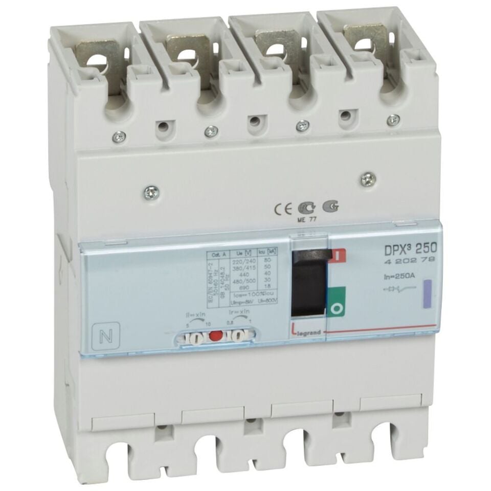 Legrand  DPX³250 TM 4P 250A 50kA LEG-420279