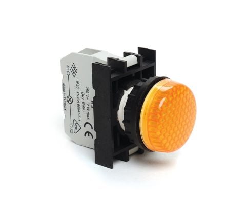 Emas B Led'Li Sinyal Lambası Sarı 12-30V Ac/Dc - B080XS