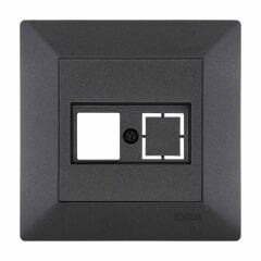 Exen Odak Antrasit Data Priz Jaksiz Komple Takim