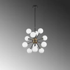 Aydinlatmadunyam Avize Black Cavud-11590