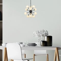 Aydinlatmadunyam Avize Black Cavud-11595