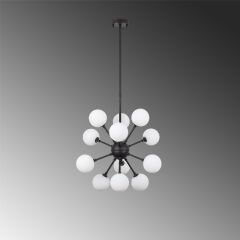 Aydinlatmadunyam Avize Black Cavud-11595