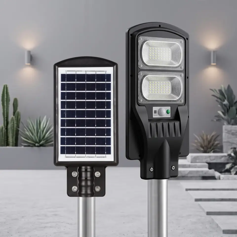 Horoz 100W Güneş Enerjili Solar LED Sokak Lambası Uzaktan Kumandalı Sensörlü Grand 100