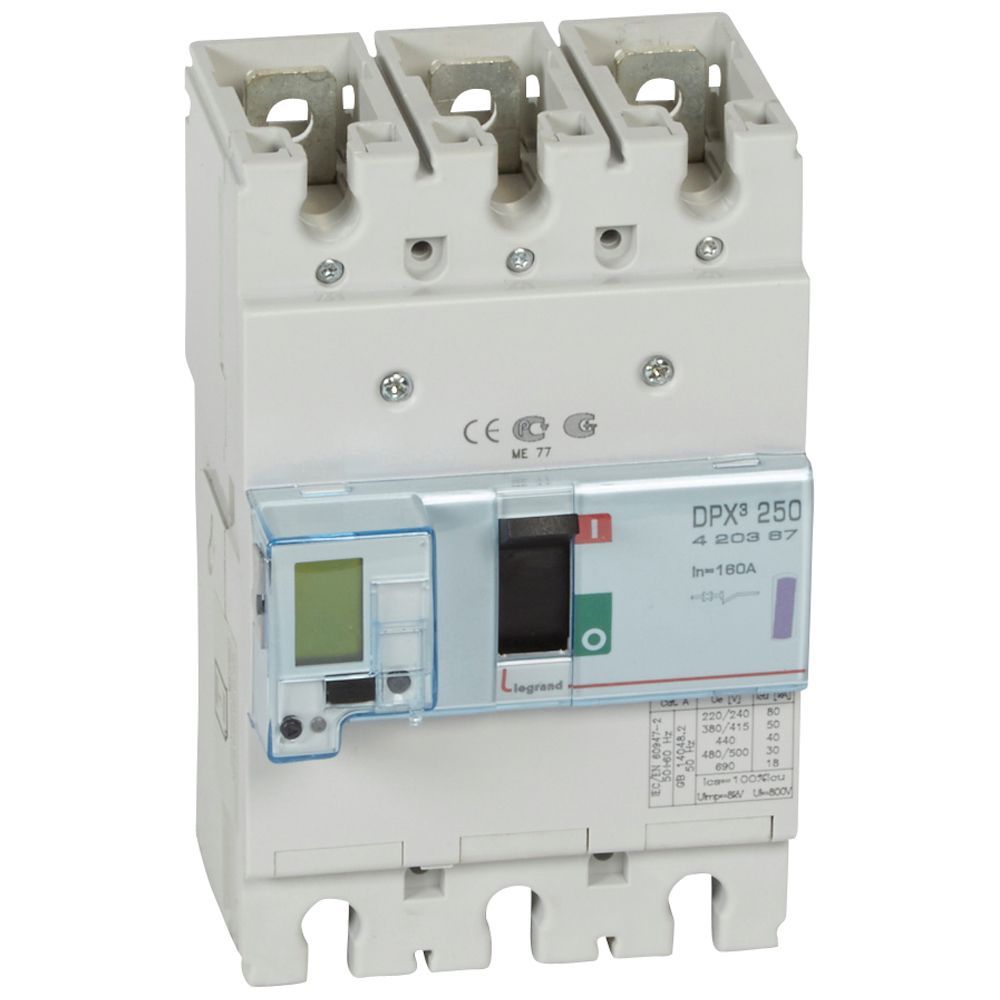 Legrand  DPX³250 ELE 3P 160A 50kA LEG-420367
