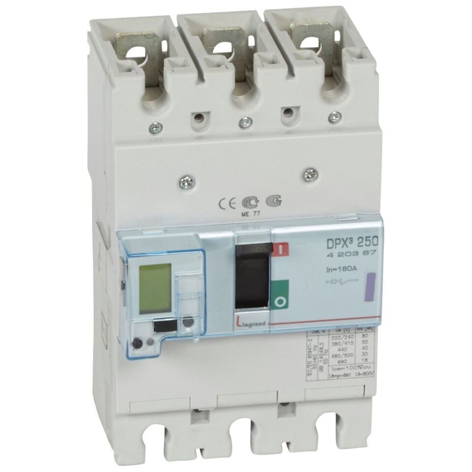 Legrand  DPX³250 ELE 3P 160A 50kA LEG-420367