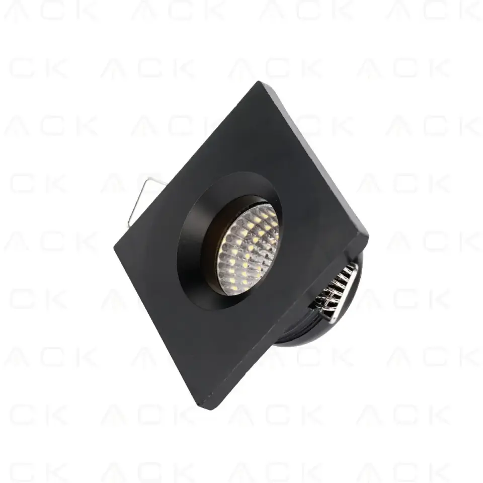 ACK 3W Siyah Yesıl Sıva Altı Led Spotlıght AH07-01751