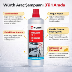 Würth 3 Etkili Araç Sampuani 1Lt