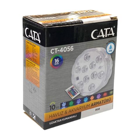 Cata Akvaryum Ve Havuz Aydınlatma CT-4056 Kumandalı