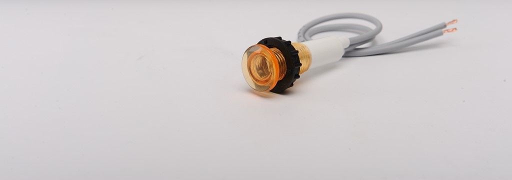 Emas Sinyal 10Mm 220V.Nor.Sarı 12.5 Cm - S100NS