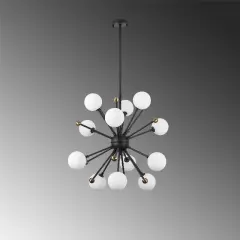 Aydinlatmadunyam Avize Black Cavud-11585