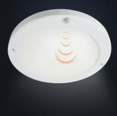 Horoz Sensörlü Sıva Üstü Led Panel Beyaz Işık Martha-18 Siyah Kasa