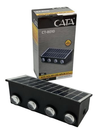 Cata Ct-8010-20 Watt Kos Solar Led Aplik Dış Mekan Günisigi