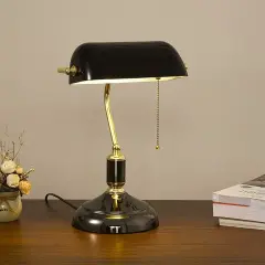 Cata CT-8511 Siyah Londra Banker Masa Lambası E14 Duylu